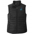 LK12 Ladies Puffy Vest Black