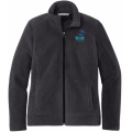 LK12 Ladies Brushed Fleece Jacket Black