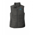 LK12 Ladies Puffy Vest Grey