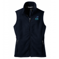 LK12 Ladies Fleece Vest Navy