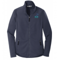 LK12 Ladies Smooth Fleece Jacket Navy