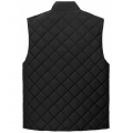 LK12 Quilted Vest Black