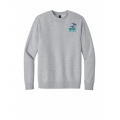 LK12 Unisex Fleece Crewneck Grey