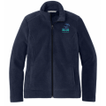 LK12 Ladies Brushed Fleece Jacket Navy