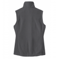 LK12 Ladies Fleece Vest Grey