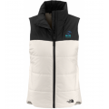LK12 Women's Insulated Puffer Vest Off White