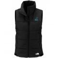 LK12 Women's Insulated Puffer Vest Black