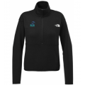 LK12 Women's 1/2 Zip Fleece Black