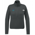 LK12 Women's 1/2 Zip Fleece Grey