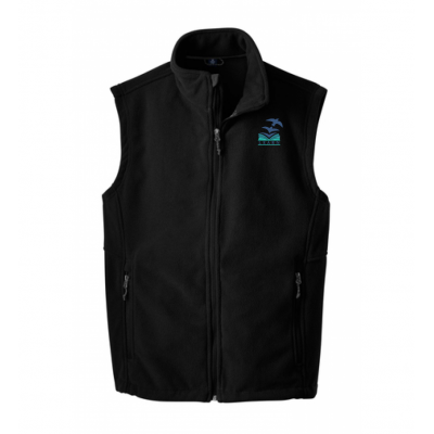 LK12 Fleece Vest Black