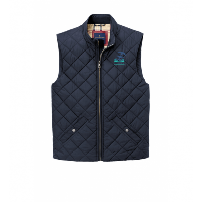 LK12 Quilted Vest Navy