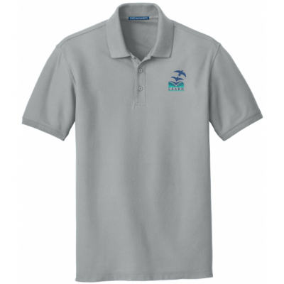 LK12 Pique Polo Grey