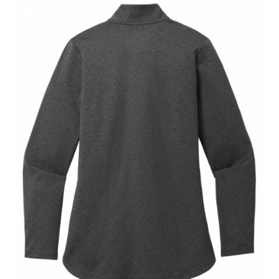 LK12 Ladies 1/4 Zip Grey