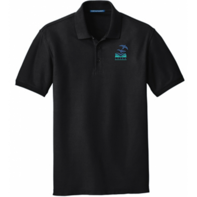 LK12 Pique Polo Black