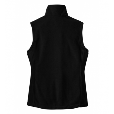LK12 Ladies Fleece Vest Black