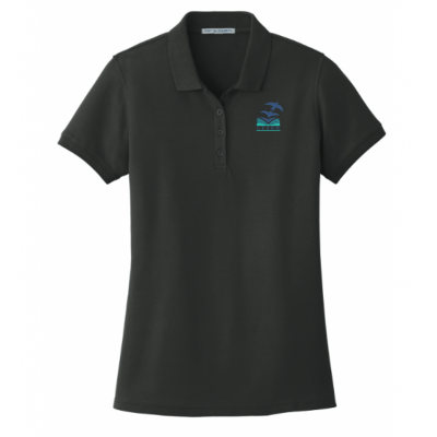 LK12 Ladies Pique Polo Black
