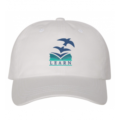 LK12 Dad Cap White