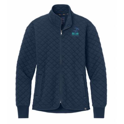 LK12 Ladies Diamond Full Zip Navy