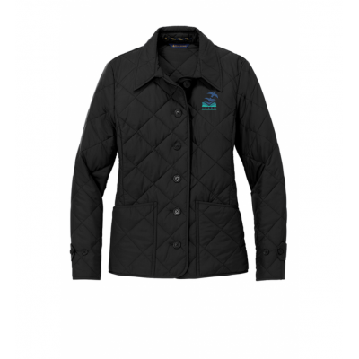 LK12 Ladies Quilted Jacket Black