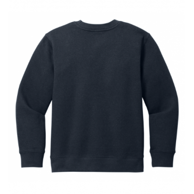 LK12 Unisex Fleece Crewneck Navy