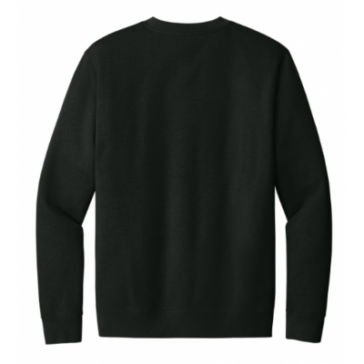 LK12 Unisex Fleece Crewneck Black