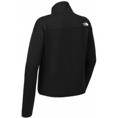 LK12 Women's 1/2 Zip Fleece Black