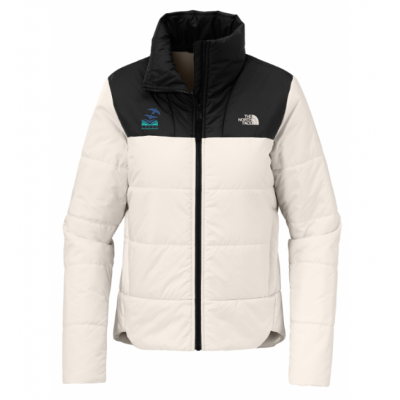 LK12 Women's Insulated Puffer Jacket Off White