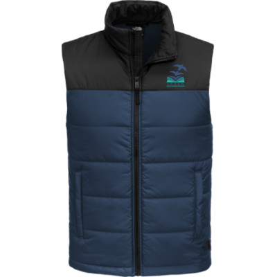 LK12 Insulated Puffer Vest Blue