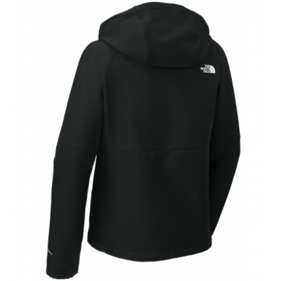 LK12 Women's Hooded Soft Shell Jacket Black