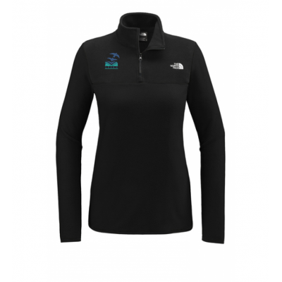 LK12 Women's Fleece 1/4 Zip Black