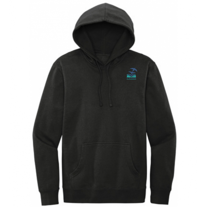 LK12 Unisex Fleece Hoodie Black