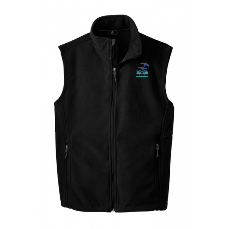 LK12 Fleece Vest Black
