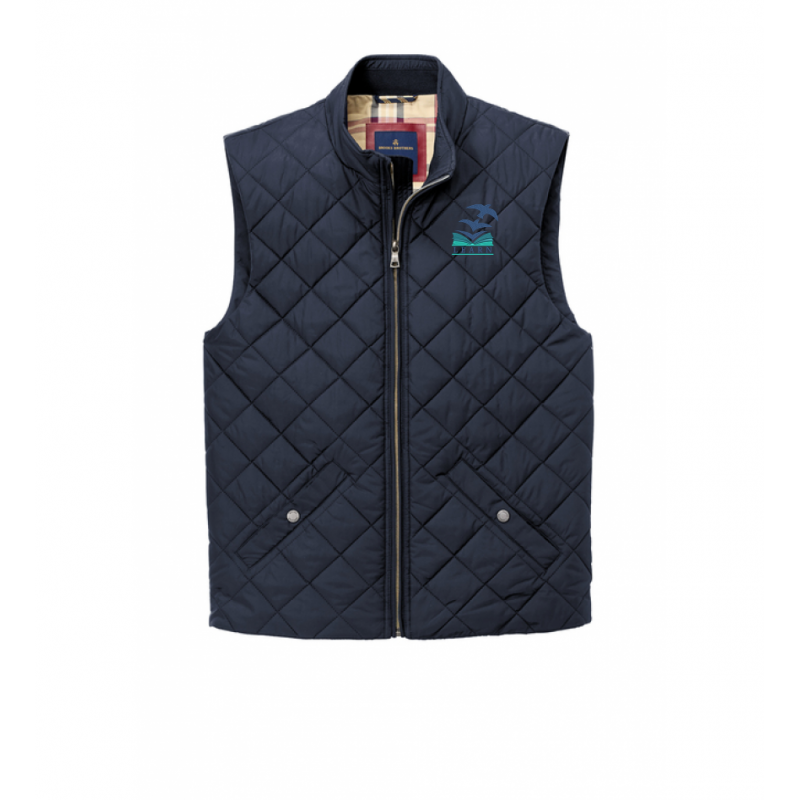LK12 Quilted Vest Navy