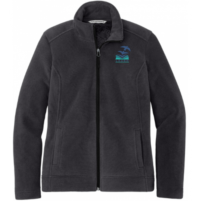 LK12 Ladies Brushed Fleece Jacket Black