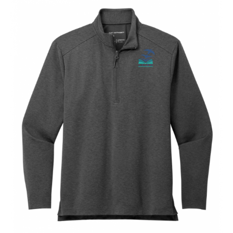 LK12 1/4 Zip Grey