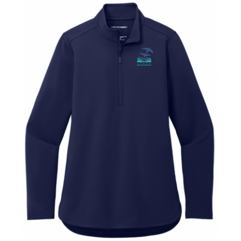 LK12 Ladies 1/4 Zip Navy