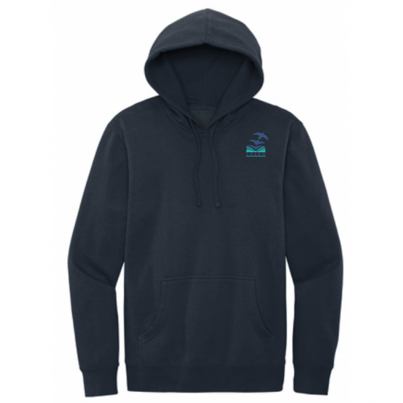 LK12 Unisex Fleece Hoodie Navy
