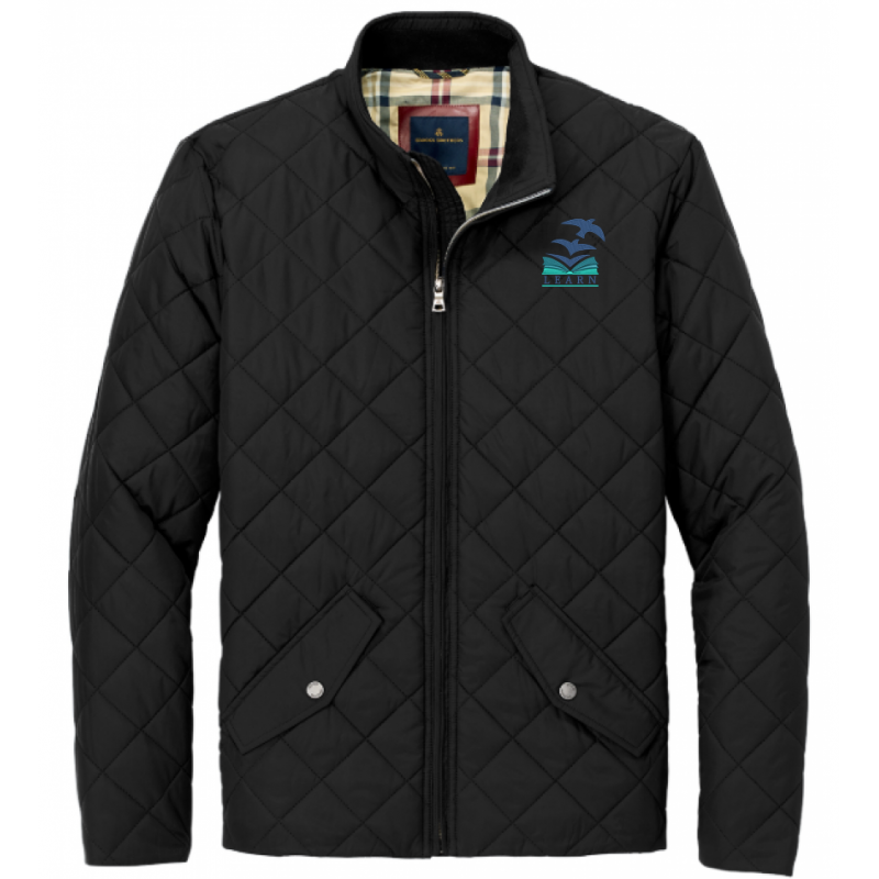 LK12 Quilted Jacket Black