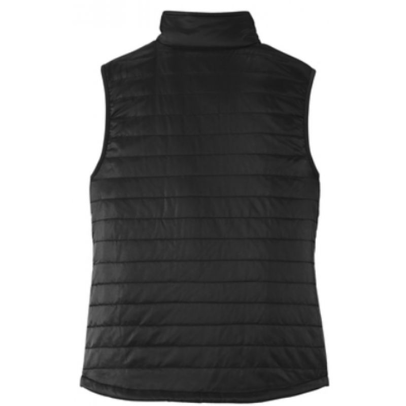 LK12 Ladies Puffy Vest Black