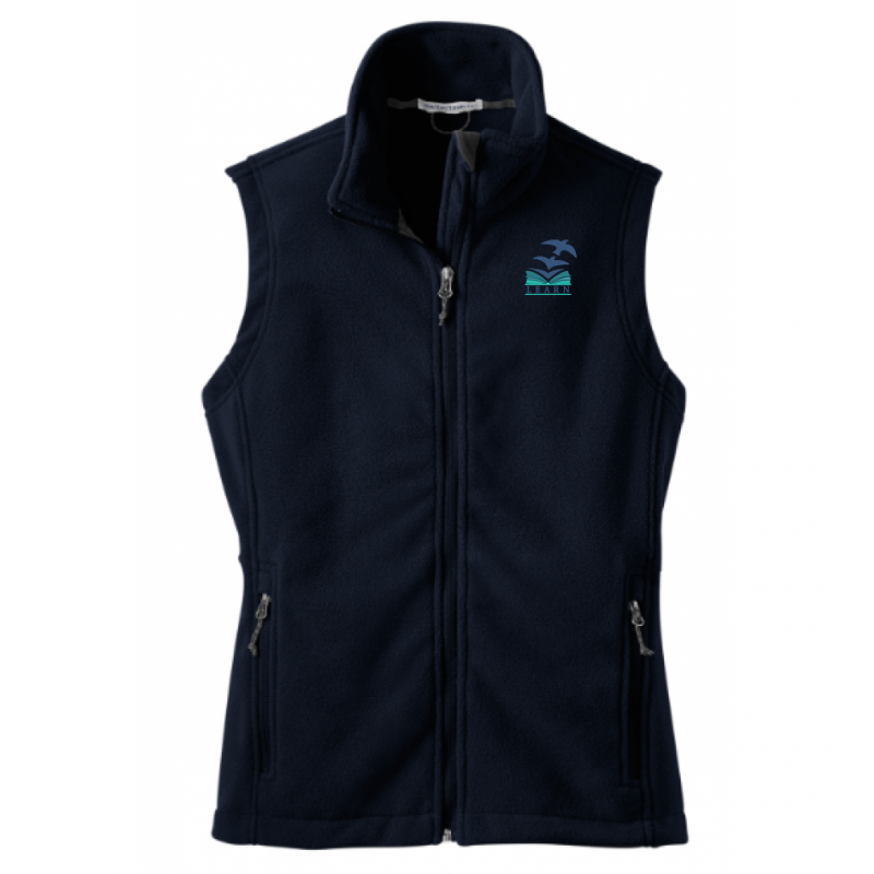 LK12 Ladies Fleece Vest Navy
