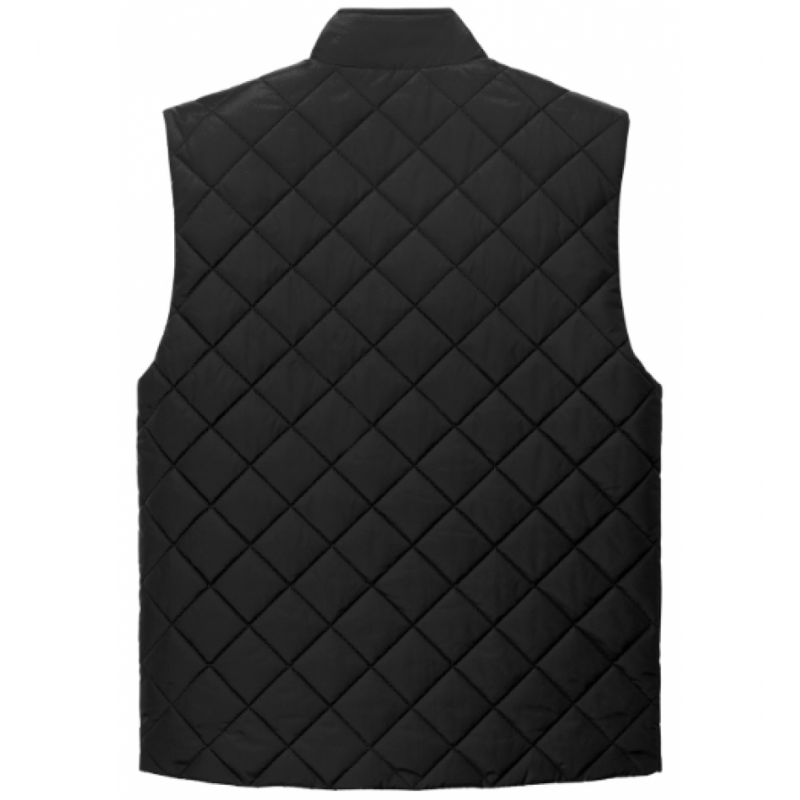 LK12 Quilted Vest Black
