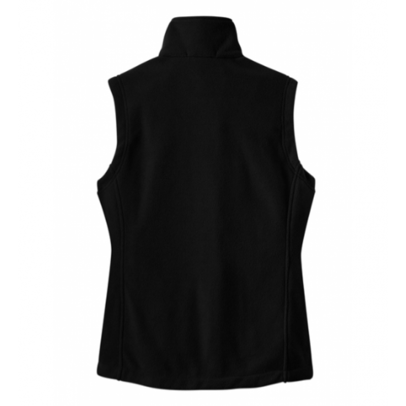 LK12 Ladies Fleece Vest Black
