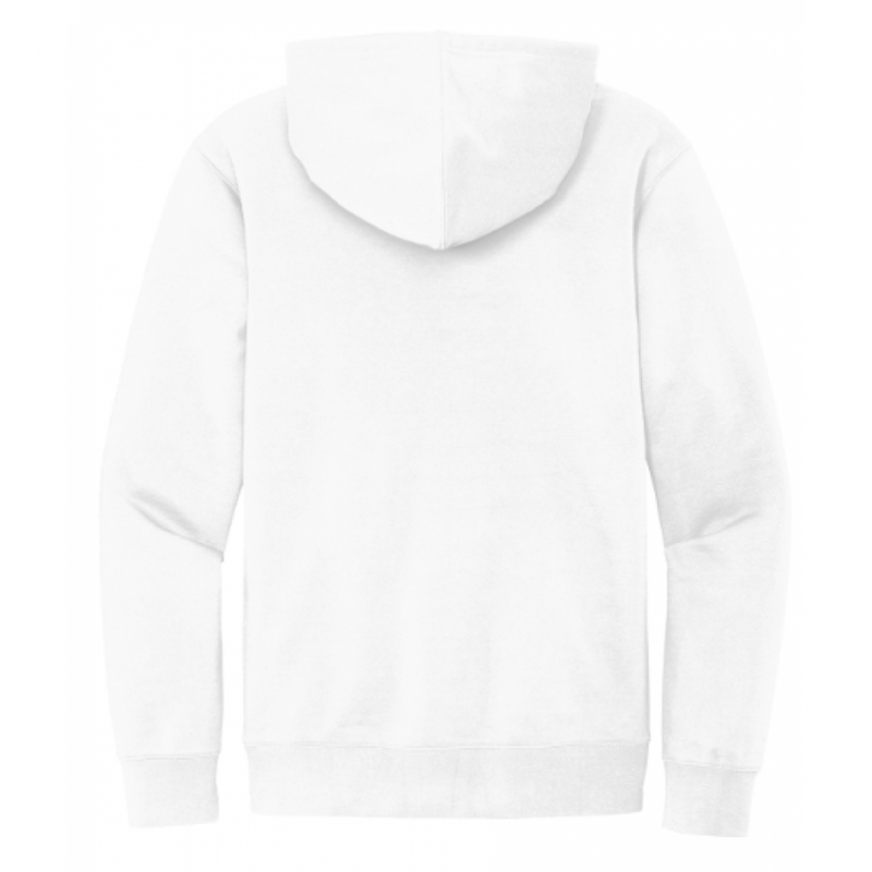 LK12 Unisex Fleece Hoodie White