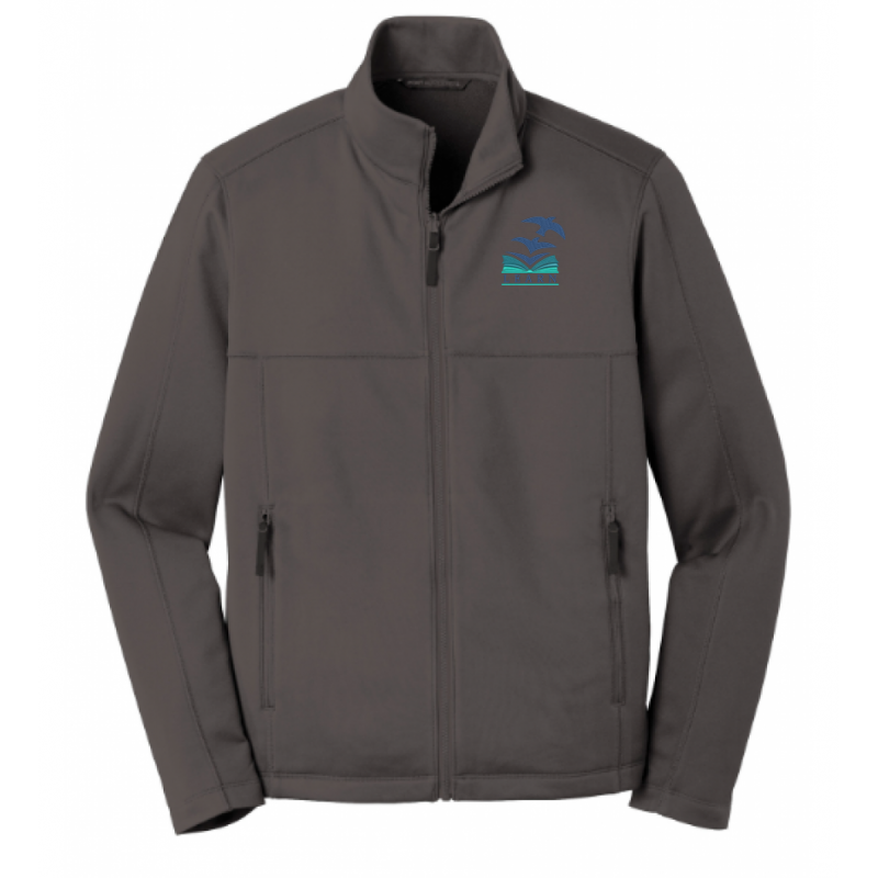 LK12 Smooth Fleece Jacket Grey