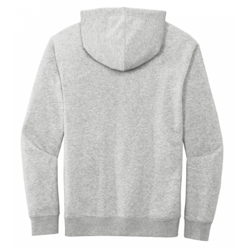 LK12 Unisex Fleece Hoodie Grey