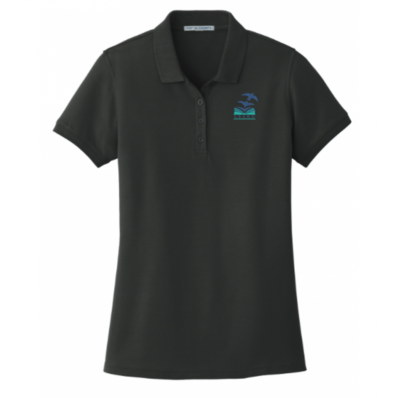 LK12 Ladies Pique Polo Black