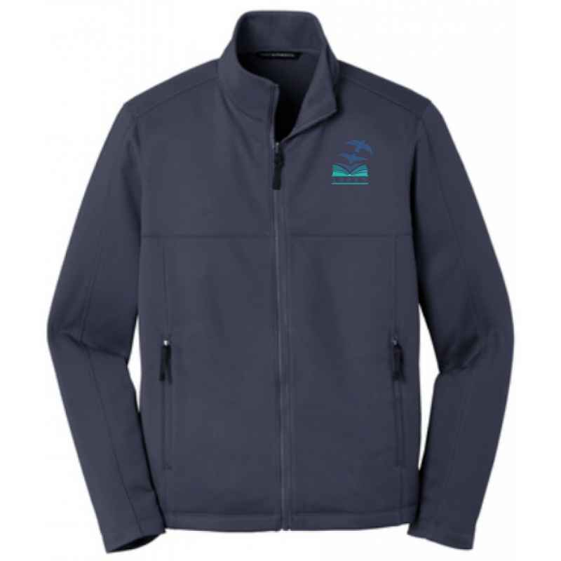LK12 Smooth Fleece Jacket Navy