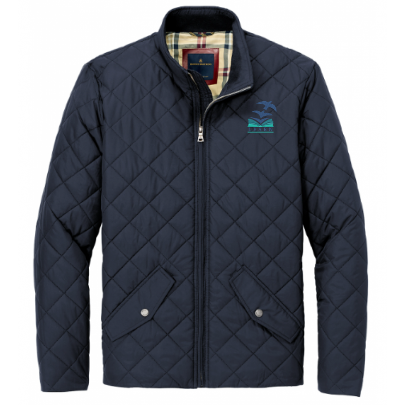 LK12 Quilted Jacket Navy