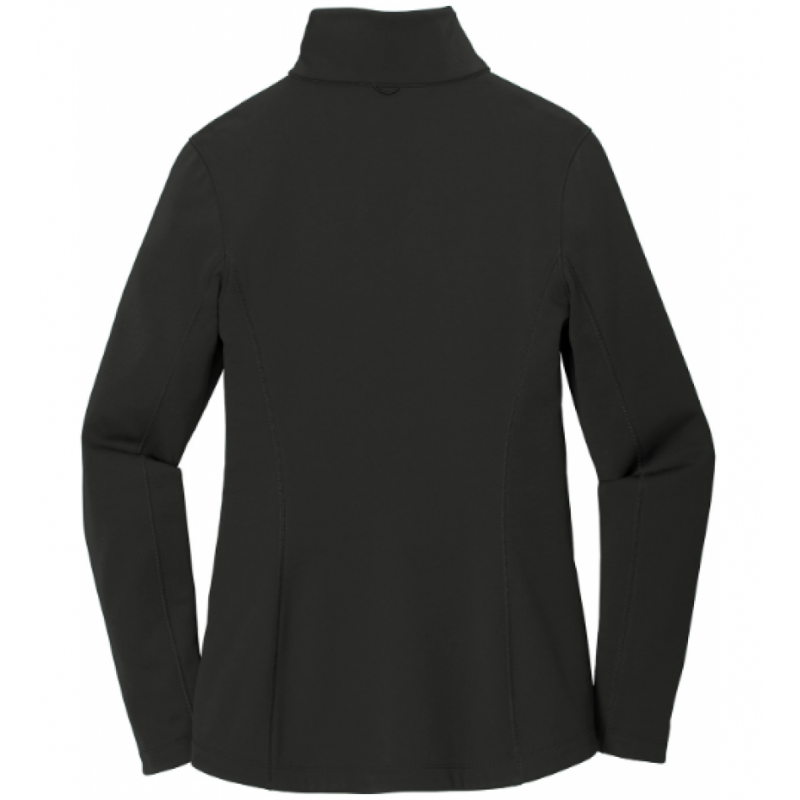 LK12 Ladies Smooth Fleece Jacket Black