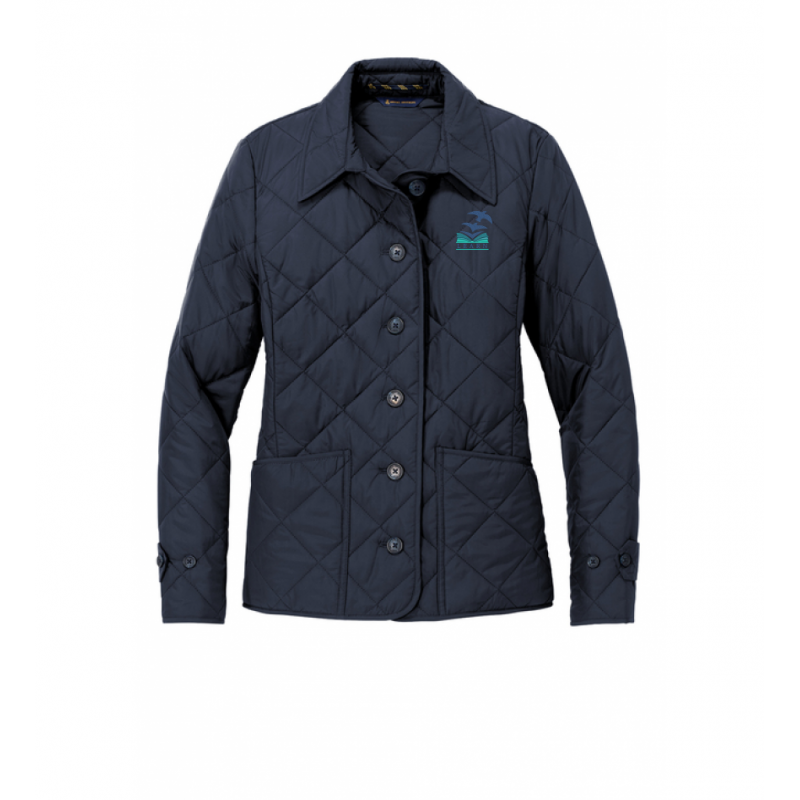 LK12 Ladies Quilted Jacket Navy